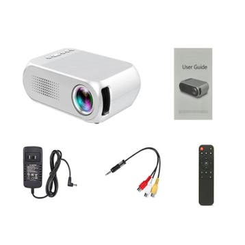 YG320 Mini LED Projector - Scherm Beamer Home Media Speler, Verzenden, Nieuw