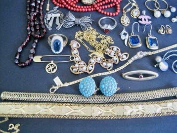 Themacollectie - Vintage sieraden oa zilver,, Antiquités & Art, Antiquités | Jouets