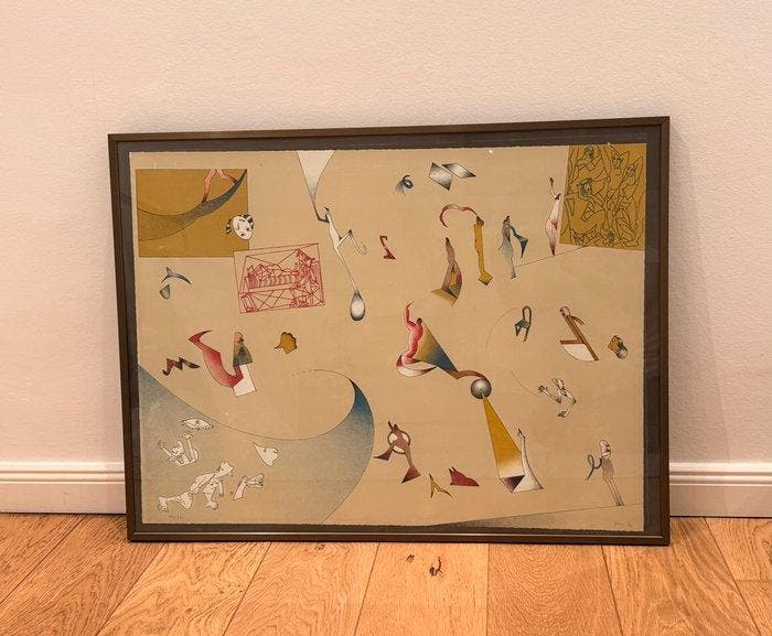 Jann Voss (1936) - Hommage a Picasso, Antiquités & Art, Antiquités | Autres Antiquités