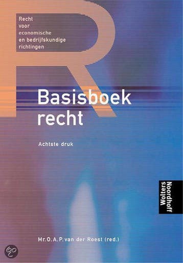 Basisboek recht 9789001759384, Boeken, Verzenden, Zo goed als nieuw