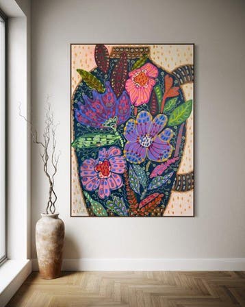 Maraé - Vase Botanique, Antiek en Kunst