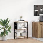 vidaXL Boekenplank Artisan Eiken 40 x 29.5 x 115 cm Bewerkt, Verzenden, Nieuw