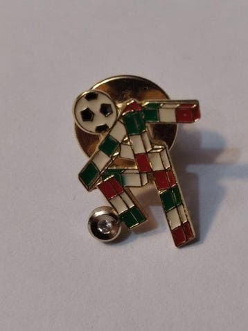Italy - FIFA World Cup 1990 - Distintivo Ciao in oro, smalti, Nieuw