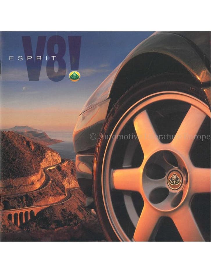 1997 LOTUS ESPRIT V8 BROCHURE FRANS, Livres, Autos | Brochures & Magazines, Enlèvement ou Envoi