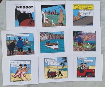 Kuifje, Tintin 100 lithos en 34 dvds : de complete, Boeken, Strips | Comics, Nieuw