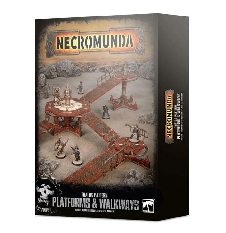 Thatos Pattern Platforms and Walkways (Warhammer nieuw), Hobby & Loisirs créatifs, Wargaming, Enlèvement ou Envoi