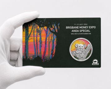Australië. 1 Dollar 2026 – Brisbane Money Expo ANDA Special, Postzegels en Munten