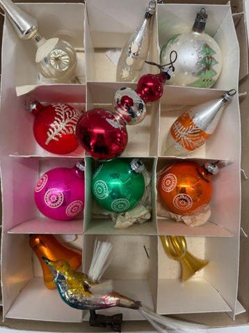 Kerstdecoratie (30) - Glas, Metaal, Diversen, Nieuw