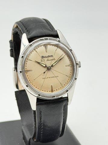 Bulova - self winding automatic vintage - Sans prix de, Handtassen en Accessoires, Horloges | Heren, Nieuw