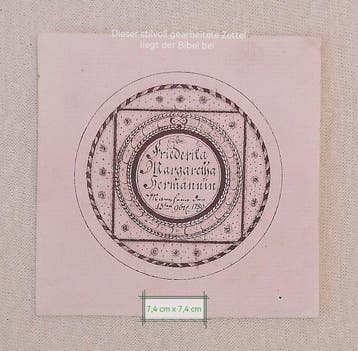 Johann Fricken / Luther - Biblia Das ist: die gantze Heilige