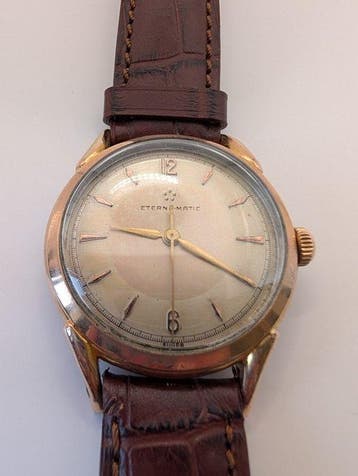 Eterna - Unknown - Sans prix de réserve - Homme - 1950, Handtassen en Accessoires, Horloges | Heren, Nieuw