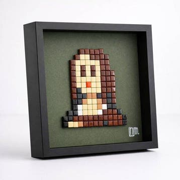nLm - sculptuur, Mona Lisa • Mosaic • 17/50 - 27 cm -
