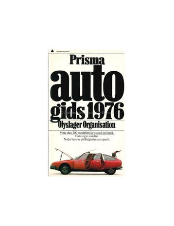1976 PRISMA AUTOGIDS NEDERLANDS, Ophalen of Verzenden