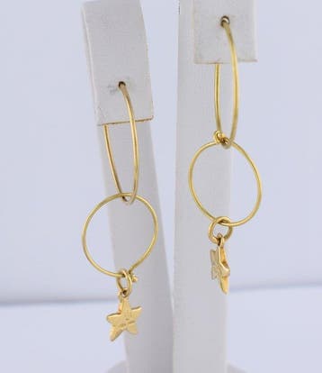 Pomellato - Boucles doreilles - 18 carats Or jaune, Bijoux, Sacs & Beauté
