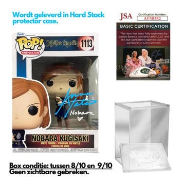 Gesigneerde Funko Pop! Jujutsu Kaisen  Nobara Kugisake #1113, Verzenden