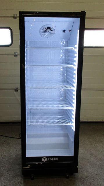 Flessenkoelkast Zorro ZK360, Koelkast B62 x D62 x H176cm,, Elektronische apparatuur, Koelkasten en IJskasten, Nieuw