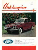 1961 AUTOKAMPIOEN MAGAZINE 38 NEDERLANDS, Ophalen of Verzenden