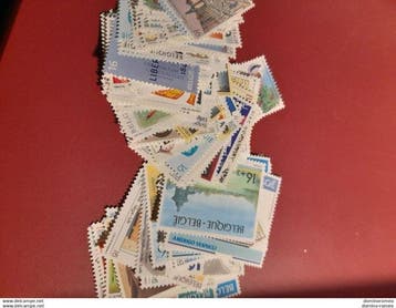 België - lot frankeerzegels 500 postzegels van 16 fr