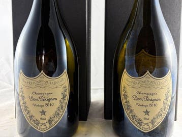 2010 Dom Pérignon - Champagne Brut - 2 Bouteille (0,75 l)