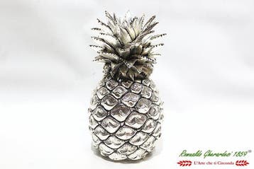 Ardè Argenteria in Lastra Argento 800 - sculptuur, Ananas -