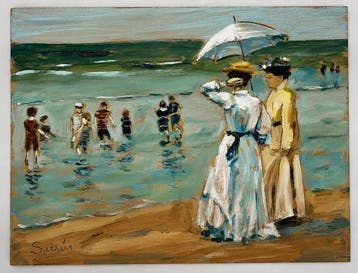 Demetrio Susín Barra (1949) - Girls at the Shore & The