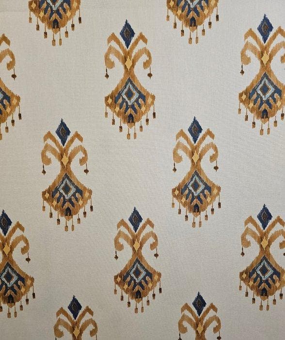 Exclusieve Ikat-stof in Boheemse stijl - Luxury Artmaison -, Antiek en Kunst, Antiek | Tapijten, Tafelkleden en Textiel