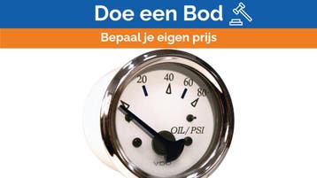 Bieden: Seachoice VDO engine oil pressure gauge, Ophalen of Verzenden, Nieuw