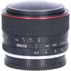 Tweedehands Meike MK 6.5mm f/2.0 Fuji X CM2771, Audio, Tv en Foto, Foto | Lenzen en Objectieven, Ophalen of Verzenden, Gebruikt