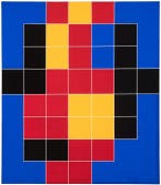 Siep Van Den Berg (1913-1998) - Abstracte compositie in, Antiek en Kunst, Kunst | Schilderijen | Modern