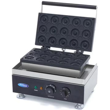 Donutijzer | Enkel | Mini Donuts (Ø45mm) | 50°C/300°C |, Verzenden, Nieuw in verpakking