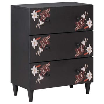 vidaXL Opbergkasten Multikleur 60 x 33,5 x 75 cm Massief, Verzenden