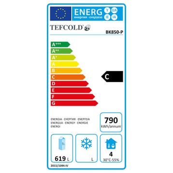 Bakkerij Koelkast | 850L (EN600x800) | RVS | -2°C/+10°C |, Verzenden