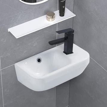 SALE - Zara 36 rechts - Glans wit - Toiletfontein -, Ophalen of Verzenden, Nieuw