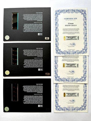 James Bond – Daniel Craig Era – Rare Set of 3 Mounted 35mm