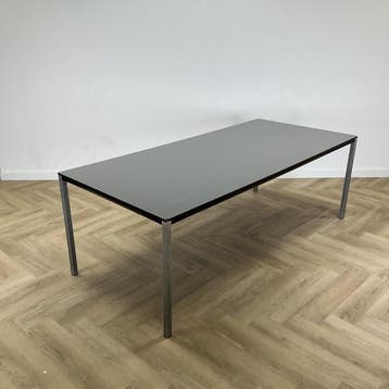 Ahrend magazijntafel  / werktafel 220x100 cm,  grijs trespa, Maison & Meubles