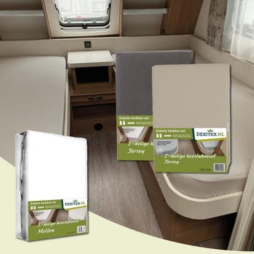 Textielpakket Caravan enkele bedden Fendt-Hobby enz - 2