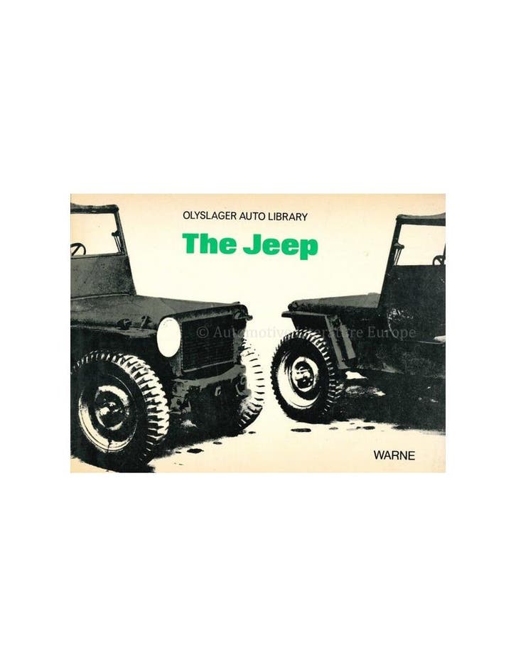 THE JEEP, Boeken, Auto's | Boeken