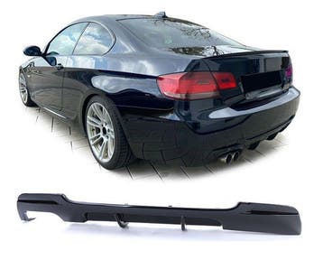 Performance Look Diffuser Uitlaat Links BMW E92 E93 B2258, Nieuw, Achter, BMW