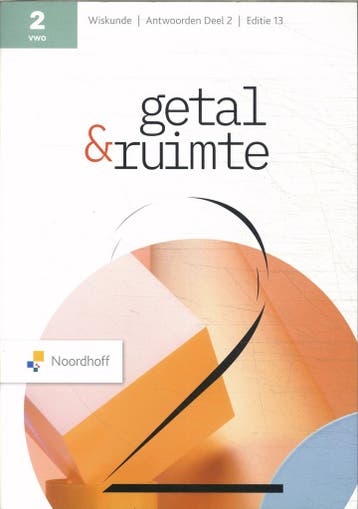2 vwo wiskunde / Getal & Ruimte / antwoordenboek 2, Verzenden, Gelezen
