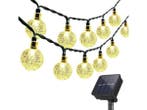 Veiling - JPro Cristal 50 Warm/Wit Lichtsnoer Zonne-energie, Nieuw
