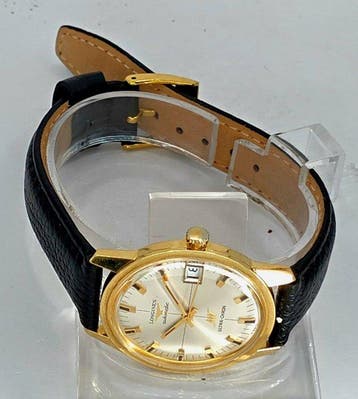 Longines - 18K Goldarmbandur - Ultra Chron - Kaliber 431 -, Handtassen en Accessoires, Horloges | Heren, Nieuw