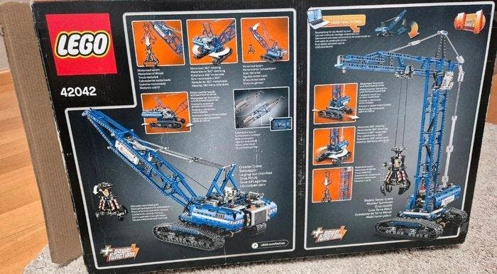 Lego Set - 42042 - Technic - Seilbagger / Crawler Crane, Kinderen en Baby's, Speelgoed | Duplo en Lego