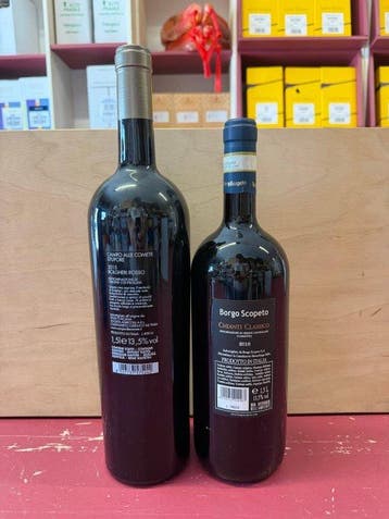 2015 Bolgheri Rosso Stupore Campo alle Comete & 2016 Borgo, Nieuw