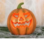 Halloween Pompoen Licht 24cm, Verzenden