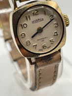 Roamer - vintage lady gold 9 k - Sans prix de réserve -, Bijoux, Sacs & Beauté
