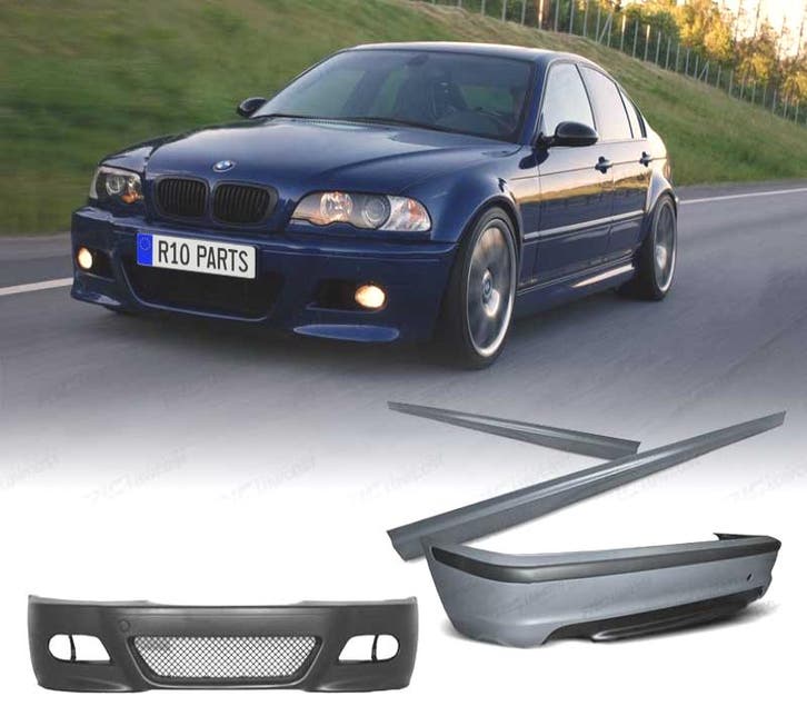 KIT CARROSSERIE BMW E46 BERLINE 98-05 LOOK M3, Autos : Pièces & Accessoires, Carrosserie & Tôlerie, Envoi