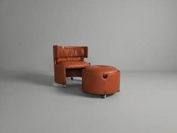 Poltrona Frau - Luigi Massoni - Fauteuil (2) - Slaapliedje -