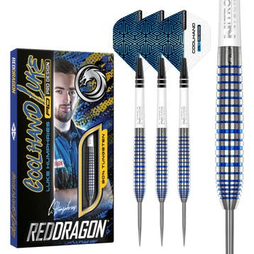 Red Dragon Luke Humphries TX3 90% Cool Bue - Dartpijlen, Sport en Fitness, Ophalen of Verzenden, Nieuw, Pijlen