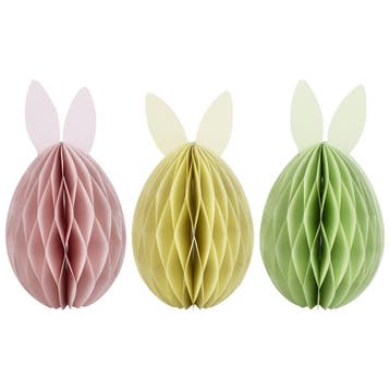 Pasen Honeycombs Gekleurd 3st, Verzenden, Nieuw