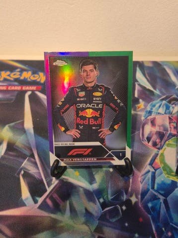 Topps Chrome Max Verstappen 1 Foil, Parallel card - 2 Card -